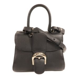 Delvaux 牛皮皮革Brillant Mini手挽肩背兩用袋